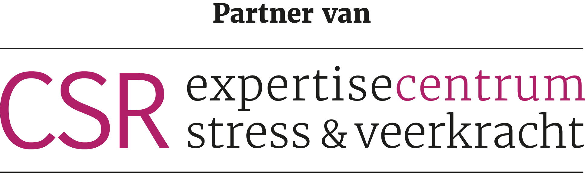 Partner CSR expertisecentrum voor stress en veerkracht 